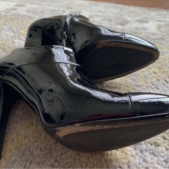 PRADA Vernice Glamour Black Patent Platform Booties - Size 36.5
EUC - Picture 4 of 5